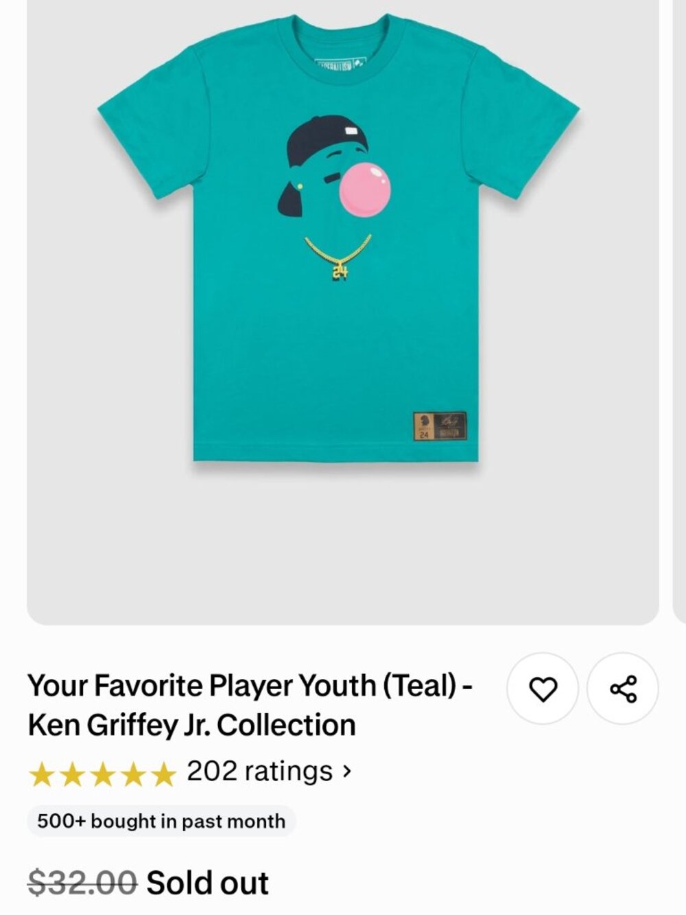 Baseballism Youth XL T-shirt